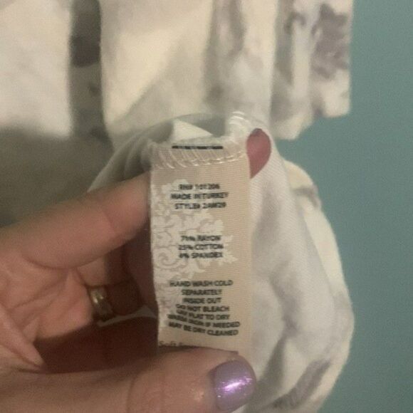 Soft Surroundings Floral Cowl Sweater - Picture 7 of 9